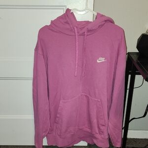 Nike Pink Pullover Hoodie